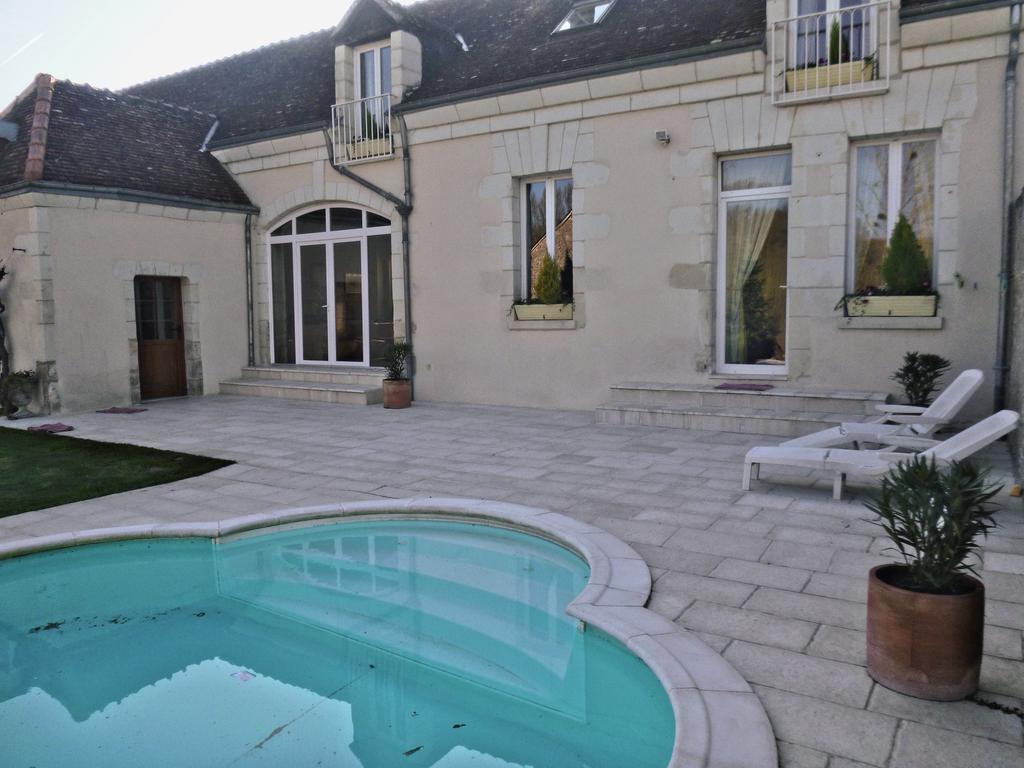 Villa Rosa Saint Georges sur Cher Bagian luar foto